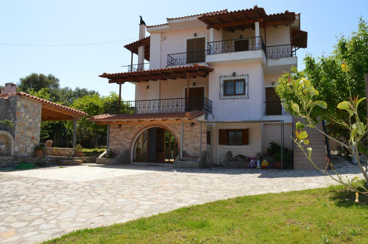 Ionian Sea Base Floor Villa Apartment At Kyllini Kastron  Bagian luar foto