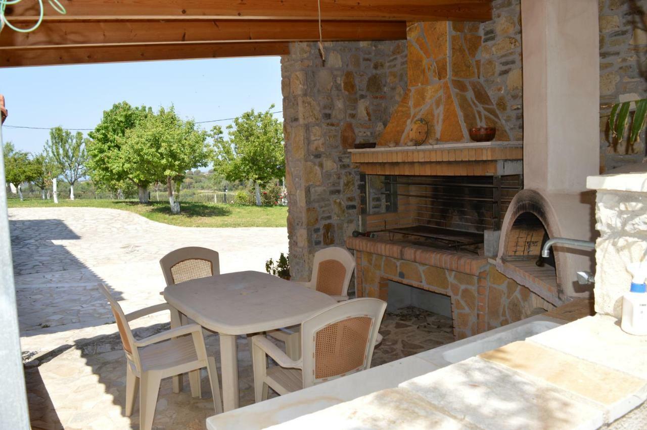 Ionian Sea Base Floor Villa Apartment At Kyllini Kastron  Bagian luar foto
