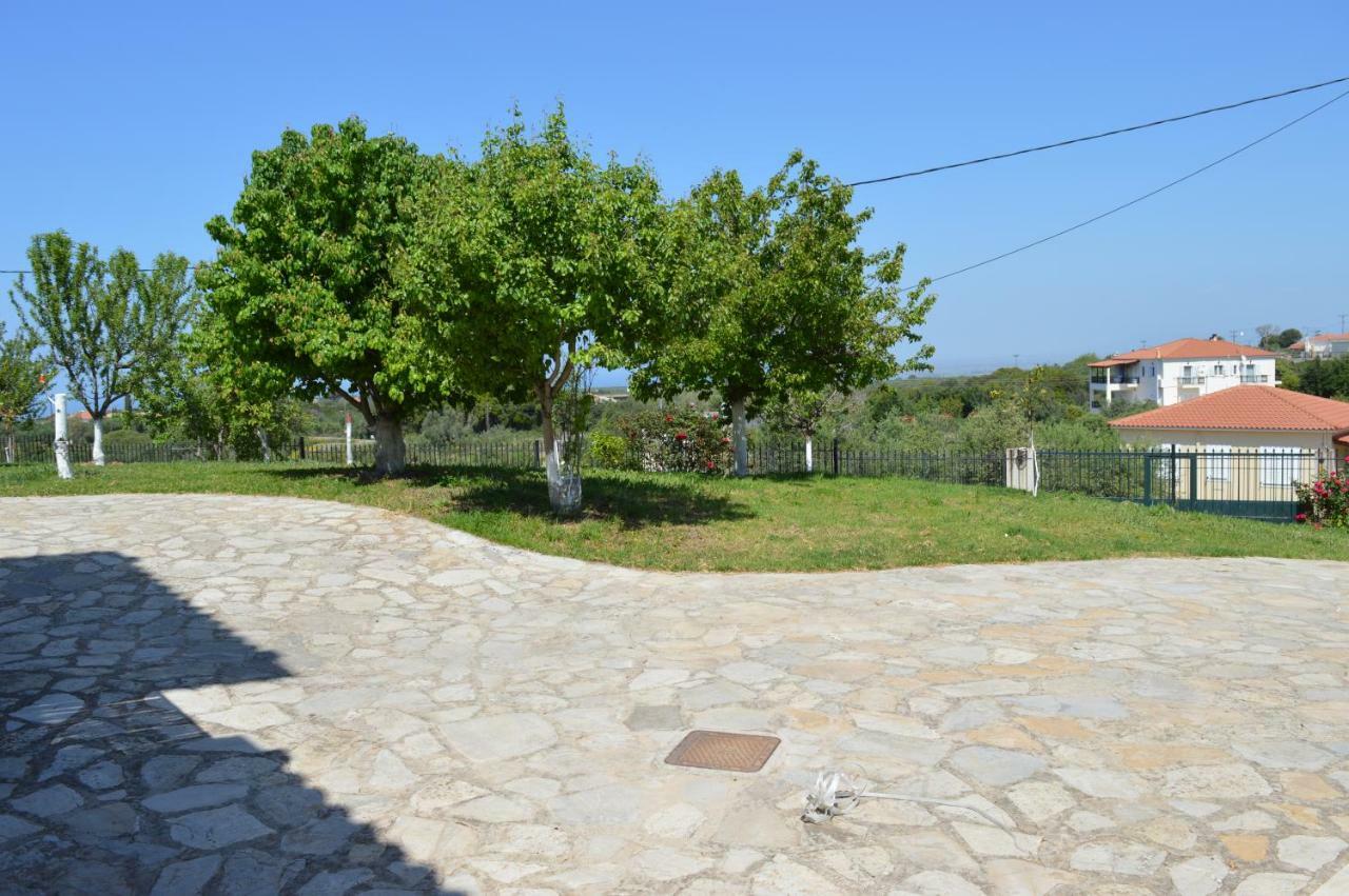 Ionian Sea Base Floor Villa Apartment At Kyllini Kastron  Bagian luar foto