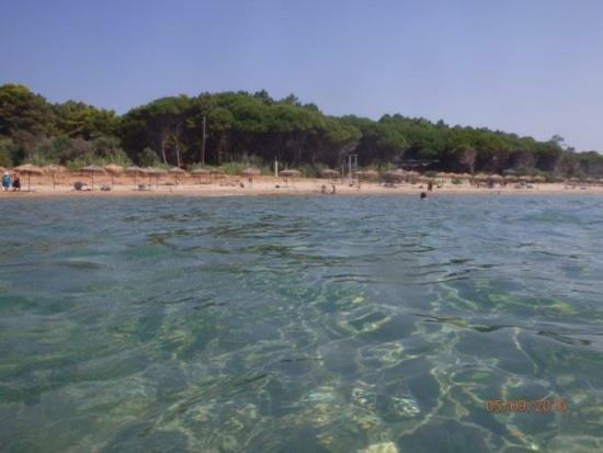 Ionian Sea Base Floor Villa Apartment At Kyllini Kastron  Bagian luar foto