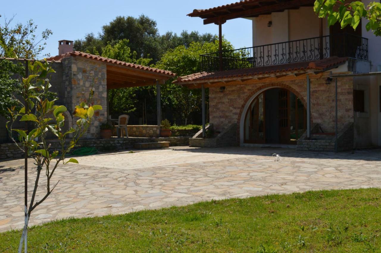 Ionian Sea Base Floor Villa Apartment At Kyllini Kastron  Bagian luar foto