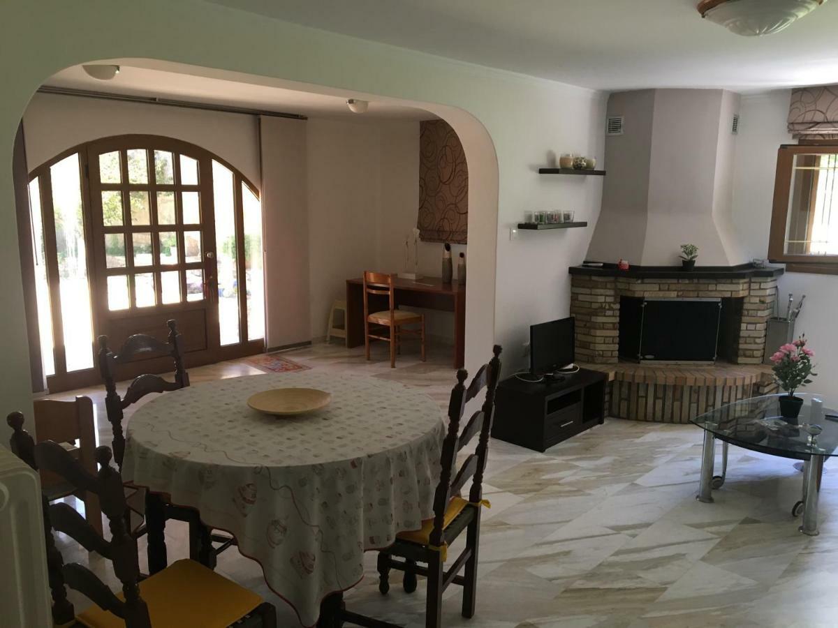 Ionian Sea Base Floor Villa Apartment At Kyllini Kastron  Bagian luar foto